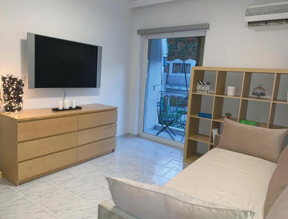 Ferienwohnung Treasure Cosy Flat Athen Exterior foto
